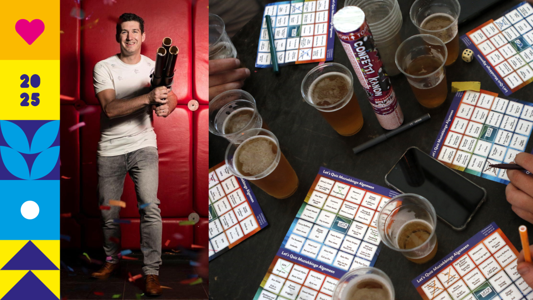 De “doe maar gek’ Muziekbingo met DJ Yannick