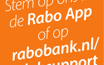 Leden van de Rabobank: Stem op ons!